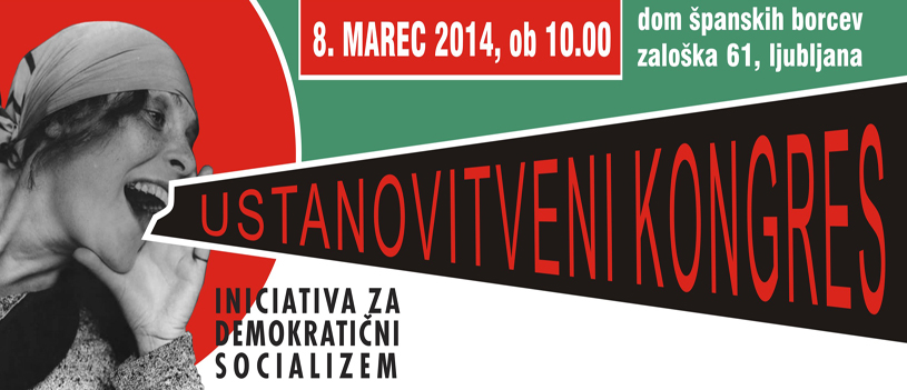Ustanovitveni kongres stranke Iniciaativa za demokratični socializem