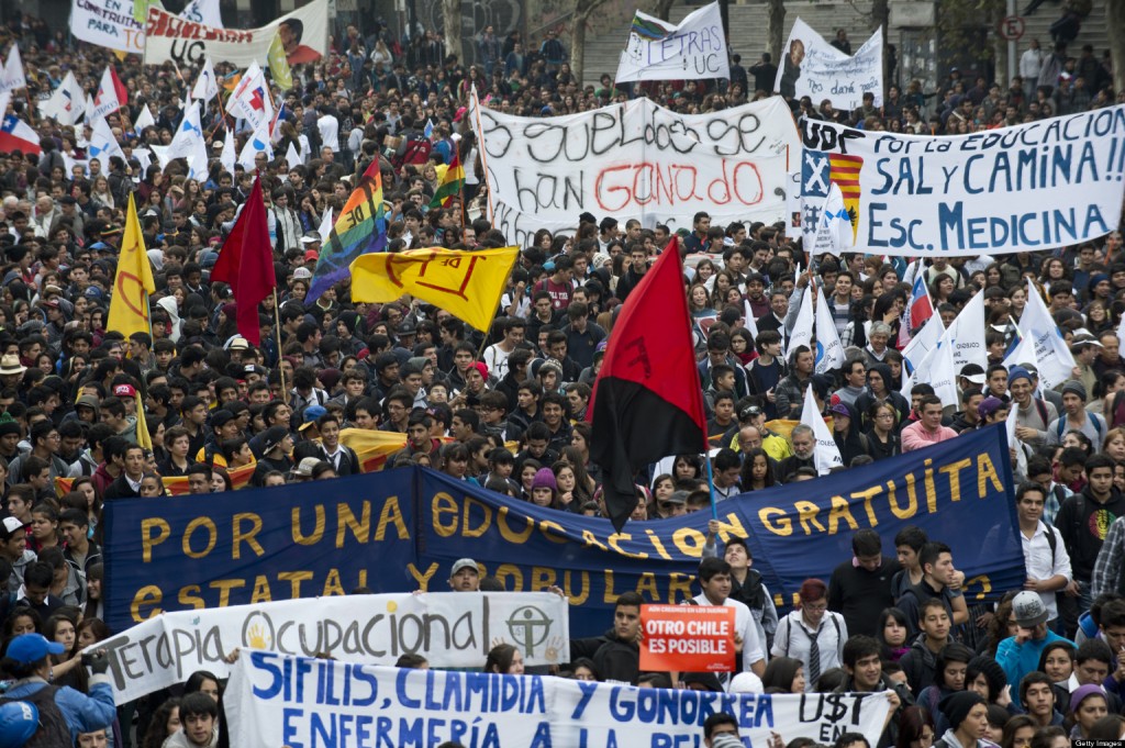CHILE-EDUCATION-PROTEST